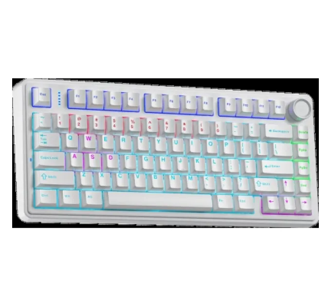 Aula Клавіатура Aula F75 keycap KRGD Blue USB UA White (6948391202839)