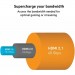 Belkin Кабель мультимедійний HDMI to HDMI 2.0m v2.1 High Speed Ethernet Belkin (AV10175BT2MBKV2)
