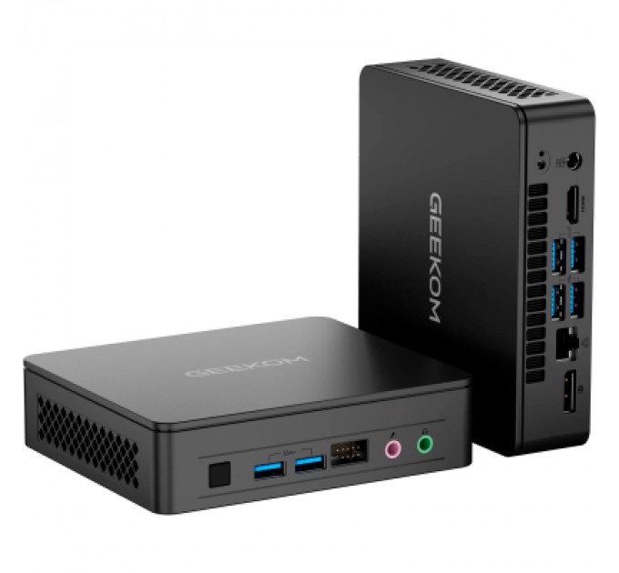 GEEKOM Комп'ютер GEEKOM Mini Air12 Lite / N100, 8, 256, WIN11 Pro (GMAir12Lite-N100-8256-EU)