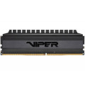 Patriot Модуль пам'яті для комп'ютера DDR4 16GB (2x8GB) 3000 MHz Viper Blackout Patriot (PVB416G300C6K)