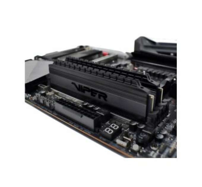 Patriot Модуль пам'яті для комп'ютера DDR4 16GB (2x8GB) 3000 MHz Viper Blackout Patriot (PVB416G300C6K)