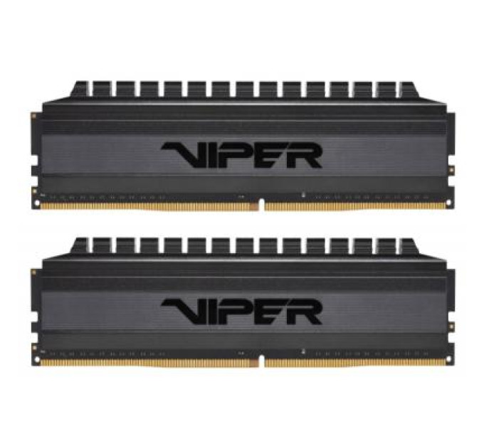 Patriot Модуль пам'яті для комп'ютера DDR4 16GB (2x8GB) 3000 MHz Viper Blackout Patriot (PVB416G300C6K)