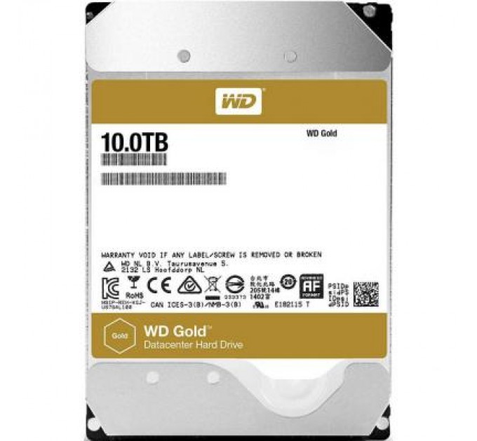 WD Жорсткий диск 3.5" 10TB WD (WD102KRYZ)