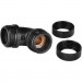 ThermalTake Фітинг для СРО ThermalTake Pacific G1/4 PETG Tube 90-Degree Dual Compression 16mm OD - (CL-W099-CA00BL-A)