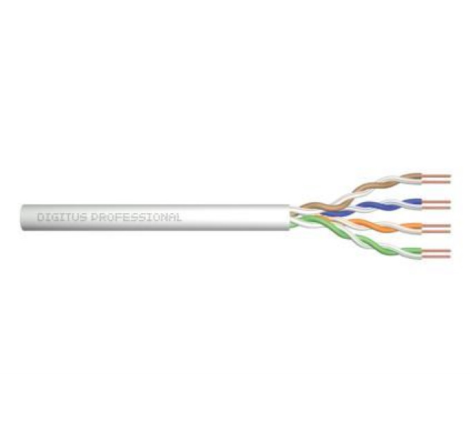 Digitus Кабель мережевий Digitus UTP 100м, cat 5e, CU, AWG24 (DK-1511-V-1-1)