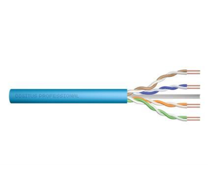 Digitus Кабель мережевий Digitus UTP 305м, cat 6A, CU, AWG23/1, LSZH, blue (DK-1613-A-VH-305)