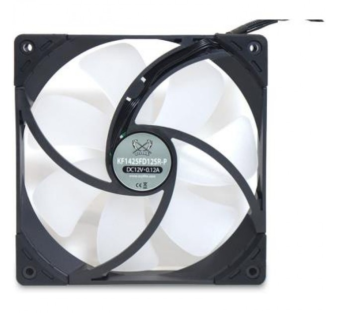 Scythe Кулер до корпусу Scythe Kaze Flex 140 mm Square RGB PWM (KF1425FD12SR-P)