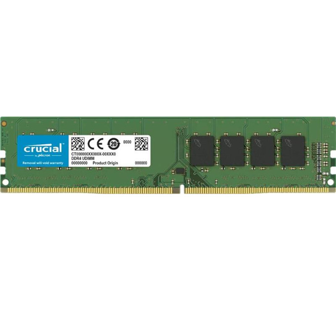 Crucial Модуль пам'яті для комп'ютера DDR4 8GB 3200 MHz Micron (CT8G4DFRA32A)