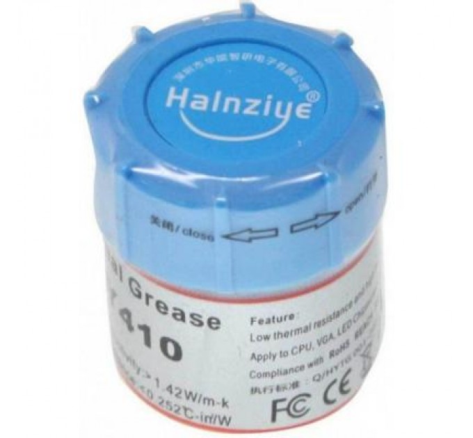 Halnziye Термопаста Halnziye HY-410 15g, банка