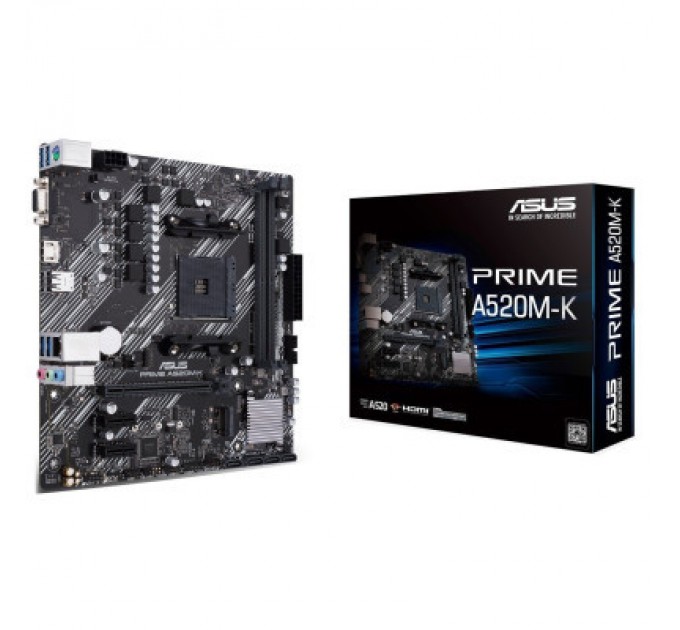 ASUS Материнська плата ASUS PRIME A520M-K