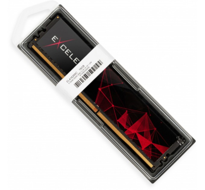 eXceleram Модуль пам'яті для комп'ютера DDR4 16GB 2666 MHz LOGO Series eXceleram (EL416266C)