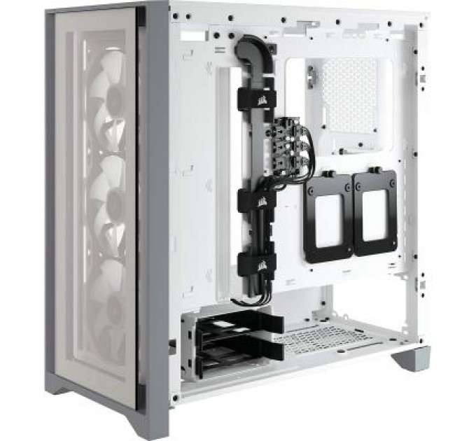 Corsair Корпус Corsair iCUE 4000X RGB Tempered Glass White (CC-9011205-WW)