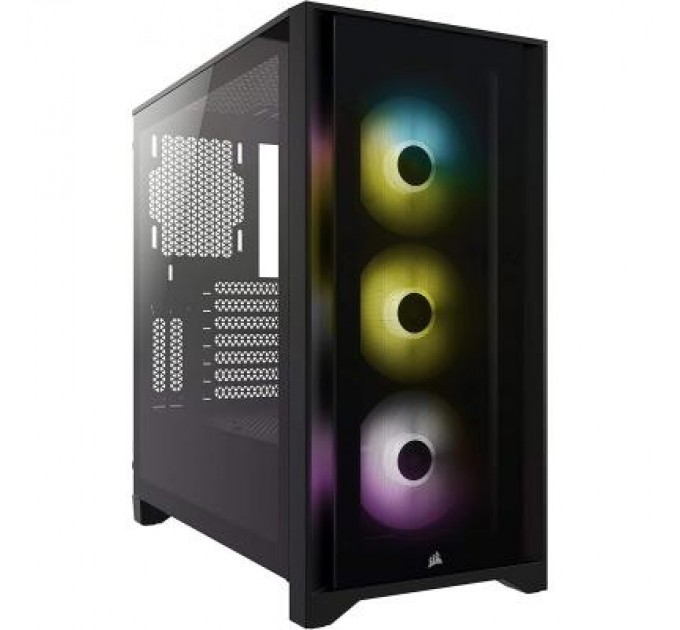 Corsair Корпус Corsair iCUE 4000X RGB Tempered Glass Black (CC-9011204-WW)