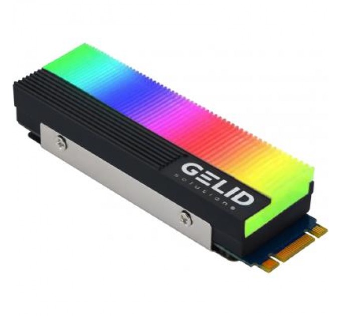 Gelid Solutions Радіатор охолодження Gelid Solutions GLINT ARGB M.2 2280 SSD (M2-RGB-01)