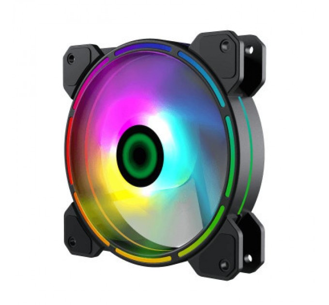 Gamemax Кулер до корпусу Gamemax FN-12Rainbow-D