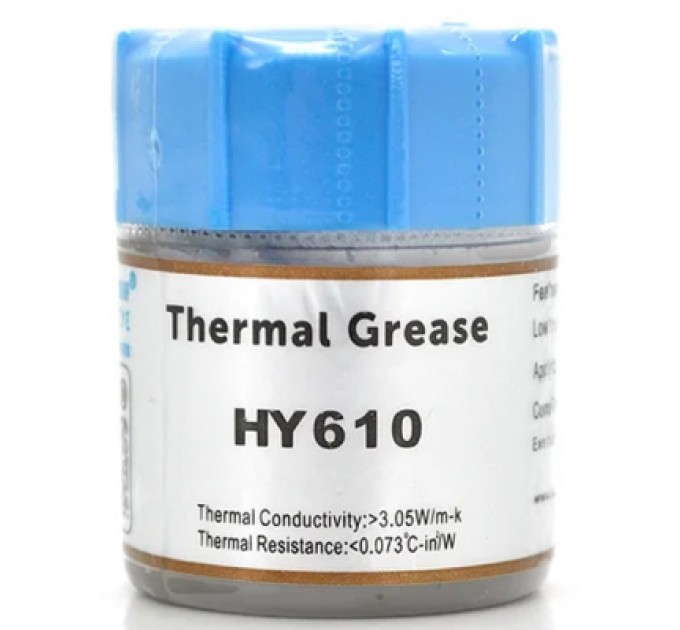 Halnziye Термопаста Halnziye HY-610 15g, банка