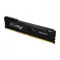 Kingston Fury (ex.HyperX) Модуль пам'яті для комп'ютера DDR4 16GB 3733 MHz Fury Beast Black Kingston Fury (ex.HyperX) (KF437C19BB1/16)