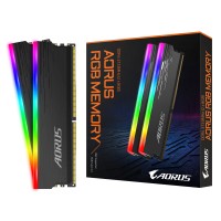 Модуль пам'яті для комп'ютера DDR4 16GB (2x8GB) 3733 MHz AORUS RGB Memory boost GIGABYTE (GP-ARS16G37)