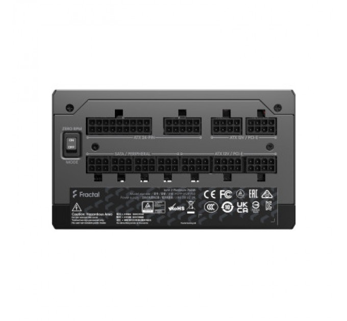 Fractal Design Блок живлення Fractal Design 760W Ion + 2 Platinum (FD-P-IA2P-760-EU)