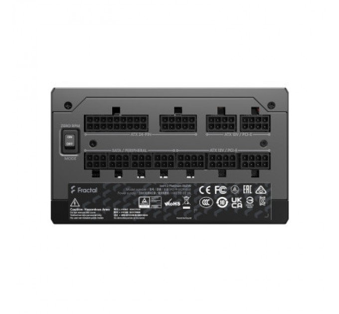 Fractal Design Блок живлення Fractal Design 860W Ion + 2 Platinum (FD-P-IA2P-860-EU)