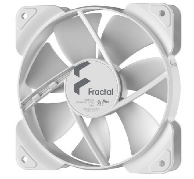 Fractal Design Кулер до корпусу Fractal Design Aspect 12 White (FD-F-AS1-1202)