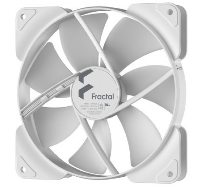 Fractal Design Кулер до корпусу Fractal Design Aspect 14 RGB White Frame (FD-F-AS1-1408)