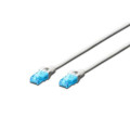 Digitus Патч-корд 0.5м, UTP, cat.5e, CCA, white Digitus (DK-1512-005/WH)