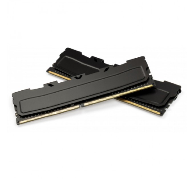 eXceleram Модуль пам'яті для комп'ютера DDR4 16GB (2x8GB) 3200 MHz Black Kudos eXceleram (EKBLACK4163222AD)