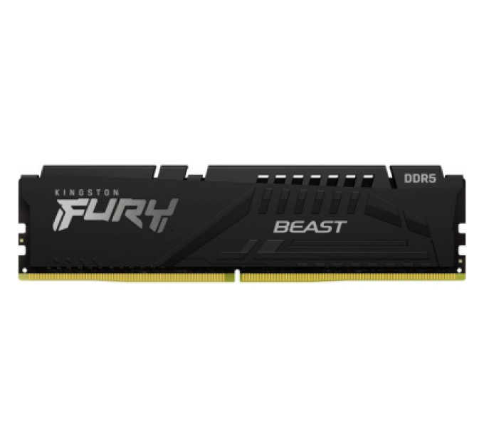 Kingston Fury (ex.HyperX) Модуль пам'яті для комп'ютера DDR5 16GB 5200 MHz Beast Black Kingston Fury (ex.HyperX) (KF552C40BB-16)