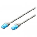 Digitus Патч-корд 15м, UTP, cat.5e, CCA, grey Digitus (DK-1512-150)