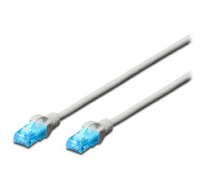 Digitus Патч-корд 15м, UTP, cat.5e, CCA, grey Digitus (DK-1512-150)