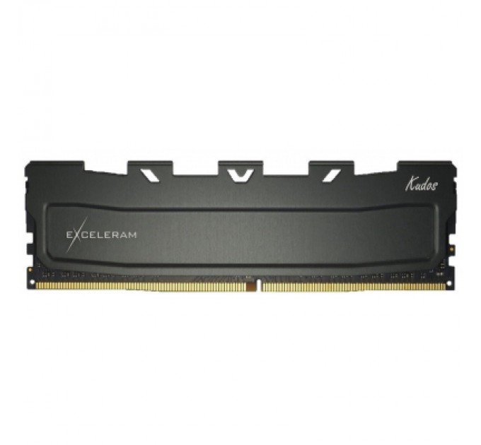 eXceleram Модуль пам'яті для комп'ютера DDR4 16GB 2666 MHz Black Kudos eXceleram (EKBLACK4162616C)