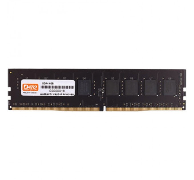 Dato Модуль пам'яті для комп'ютера DDR4 4GB 2666 MHz Dato (DT4G4DLDND26)