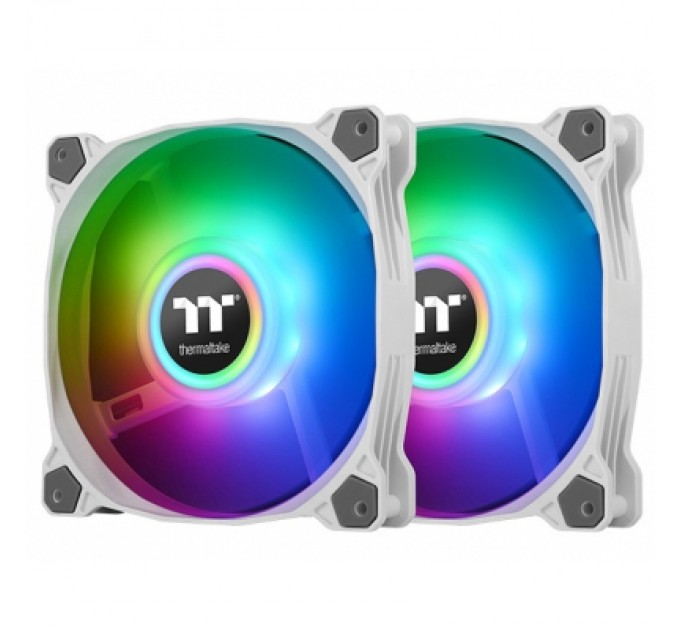 ThermalTake Кулер до корпусу ThermalTake Pure Duo 12 ARGB Sync Radiator Fan White (CL-F097-PL12SW-A)
