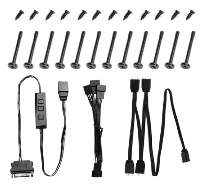 ID-Cooling Кулер до корпусу ID-Cooling ZF-12025-ARGB-TRIO-SNOW