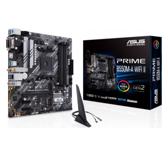 ASUS Материнська плата ASUS PRIME B550M-A WIFI II