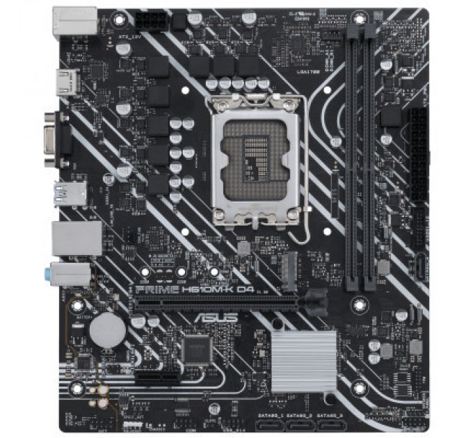 ASUS Материнська плата ASUS PRIME H610M-K D4