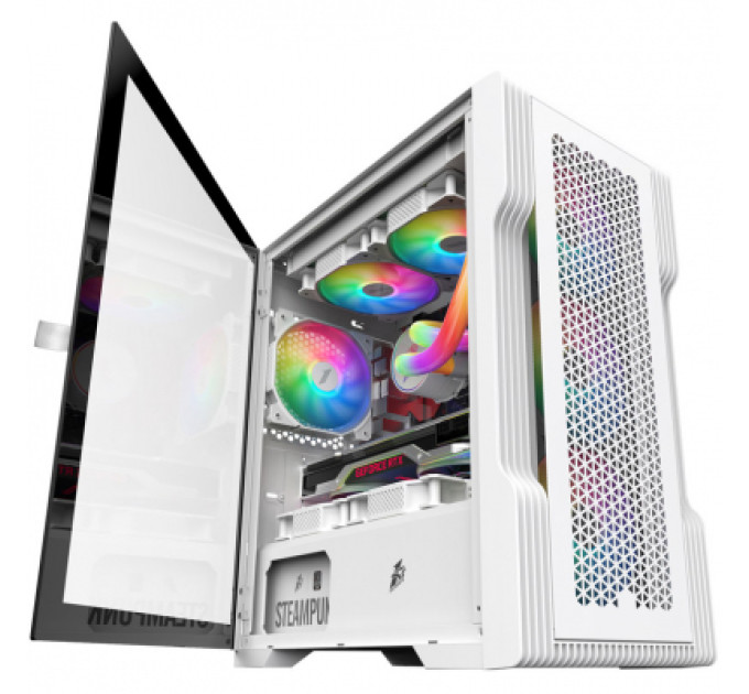 1stPlayer Корпус 1stPlayer T3-4F1-W-WH