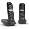 Gigaset Телефон DECT Gigaset AS690 DUO Black (L36852H2816S301)