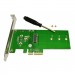 Maiwo Контролер M.2 PCIe SSD to PCI-E Maiwo (KT016)