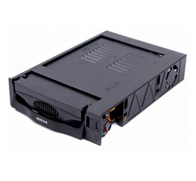 AgeStar Кишеня внутрішня AgeStar SATA Power Slide Switch 2 fan black (SR3P-SW-2F(BLACK))