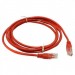 Kingda Патч-корд 0.5м, UTP, cat.5e, CU, 24AWG, red Kingda (KD-PAUT3050RD)