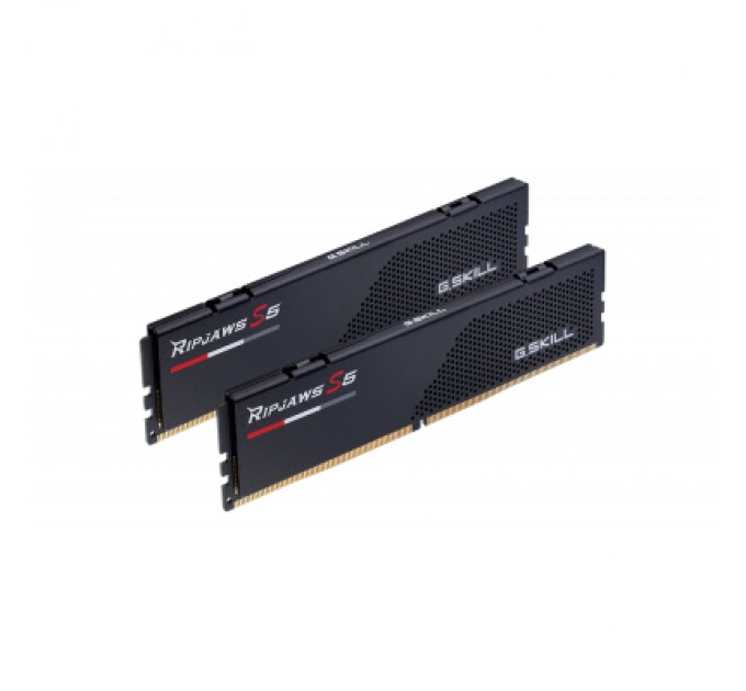 G.Skill Модуль пам'яті для комп'ютера DDR5 32GB (2x16GB) 5600 MHz Ripjaws S5 Black G.Skill (F5-5600J3636C16GX2-RS5K)