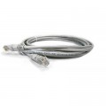 Kingda Патч-корд 5м, UTP, cat.5e, CU, 24AWG, grey Kingda (KD-PAUT3500GY)