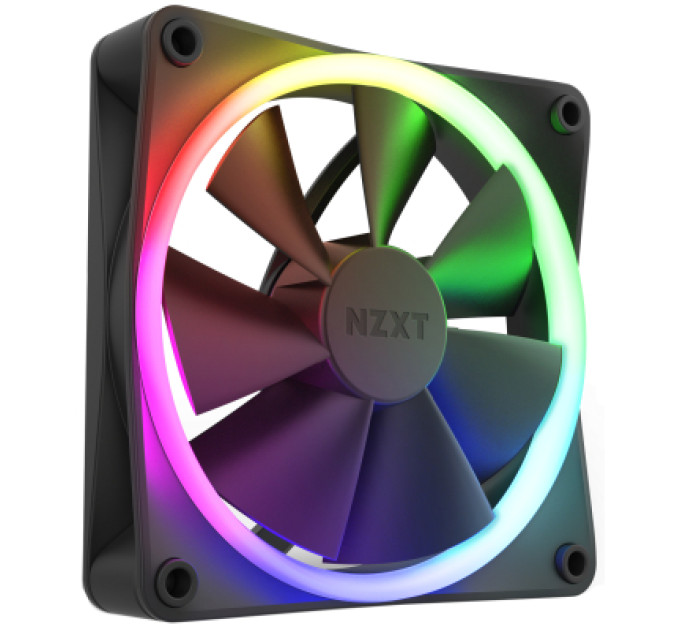 NZXT Кулер до корпусу NZXT F120RGB Single (Black) (RF-R12SF-B1)