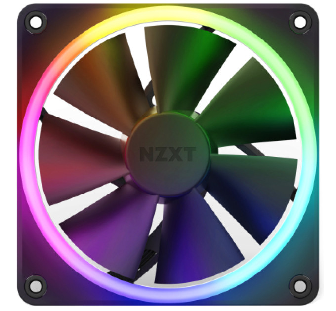 NZXT Кулер до корпусу NZXT F120RGB Single (Black) (RF-R12SF-B1)