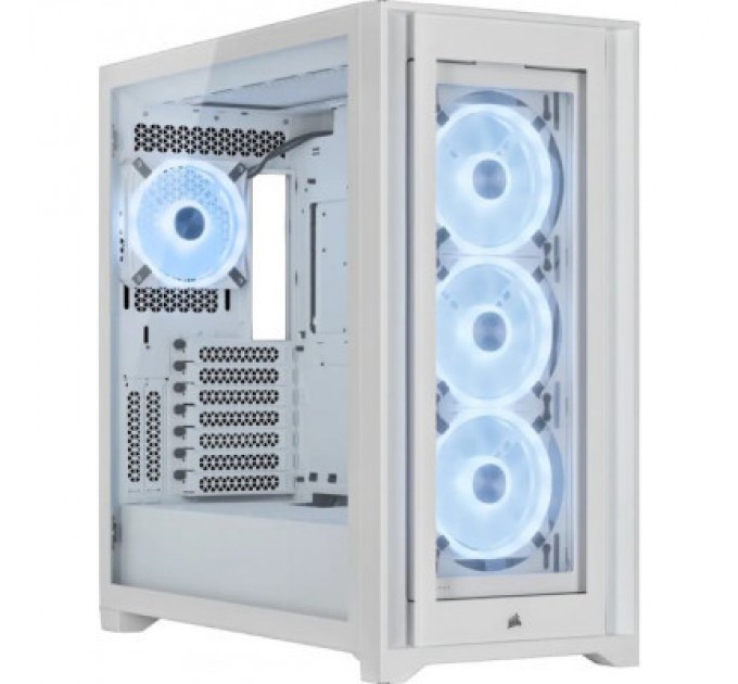 Corsair Корпус Corsair iCUE 5000X RGB QL Tempered Glass White (CC-9011233-WW)