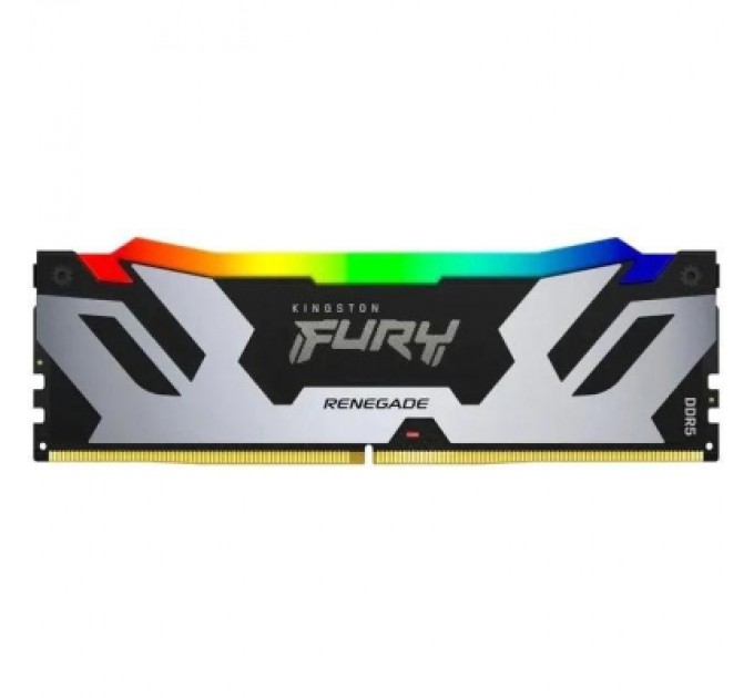 Kingston Fury (ex.HyperX) Модуль пам'яті для комп'ютера DDR5 16GB 6400 MHz Renegade RGB Kingston Fury (ex.HyperX) (KF564C32RSA-16)