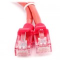 Molex Патч-корд 1м, UTP, cat.5e, LSZH, red Molex (PCD-01001-0C)