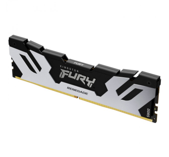 Kingston Fury (ex.HyperX) Модуль пам'яті для комп'ютера DDR5 16GB 6400 MHz FURY Renegade Silver Kingston Fury (ex.HyperX) (KF564C32RS-16)